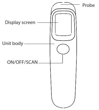 BBLOVE AET-R1D1 EasyTouch Infrared Thermometer - 5