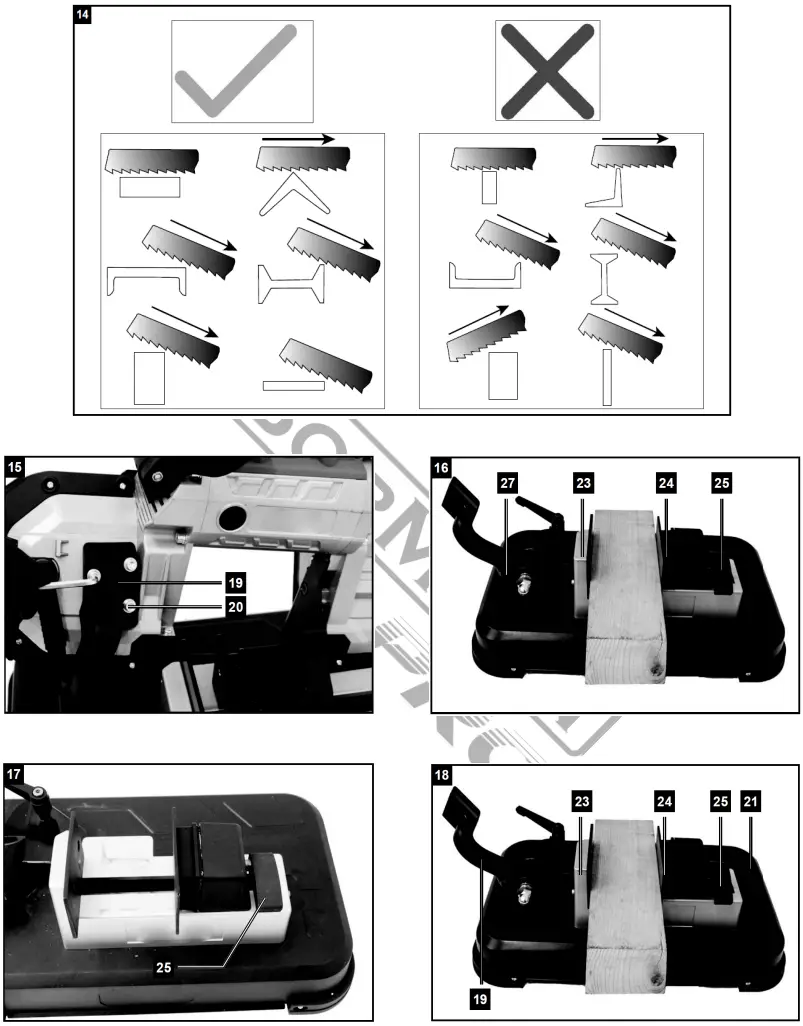BORMANN BBS4010 Band Saw - Figure 4