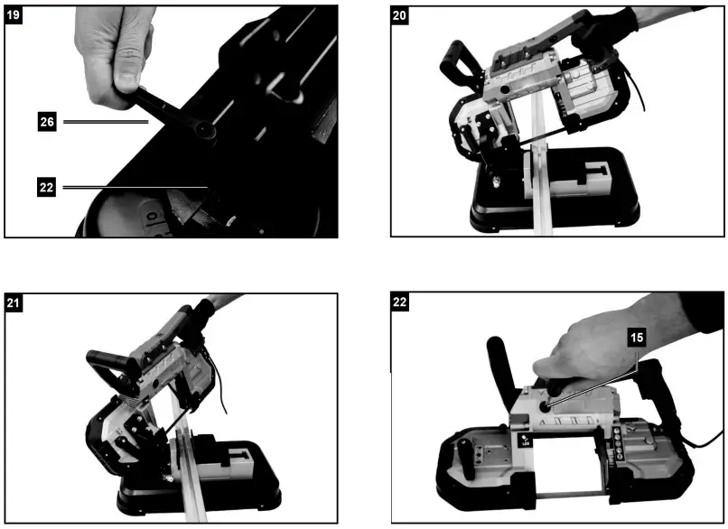 BORMANN BBS4010 Band Saw - Figure 5