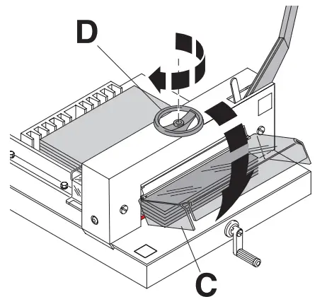 IDEAL 4705 High Performance office Guillotine - FIG 15