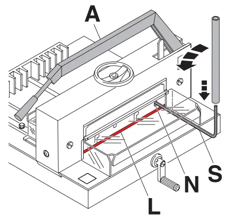 IDEAL 4705 High Performance office Guillotine - FIG 19