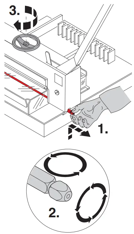 IDEAL 4705 High Performance office Guillotine - FIG 20