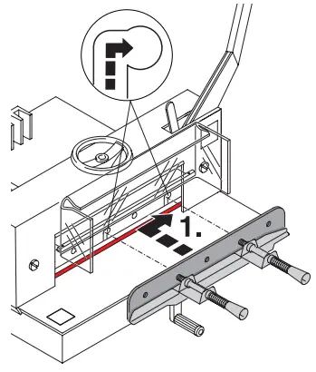 IDEAL 4705 High Performance office Guillotine - FIG 26
