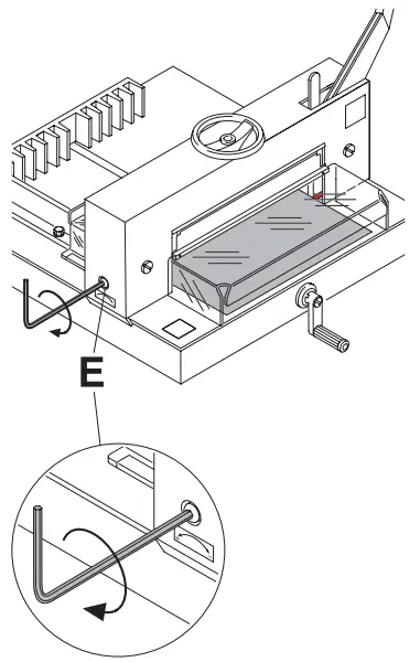 IDEAL 4705 High Performance office Guillotine - FIG 30