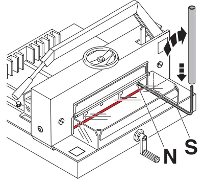 IDEAL 4705 High Performance office Guillotine - FIG 31