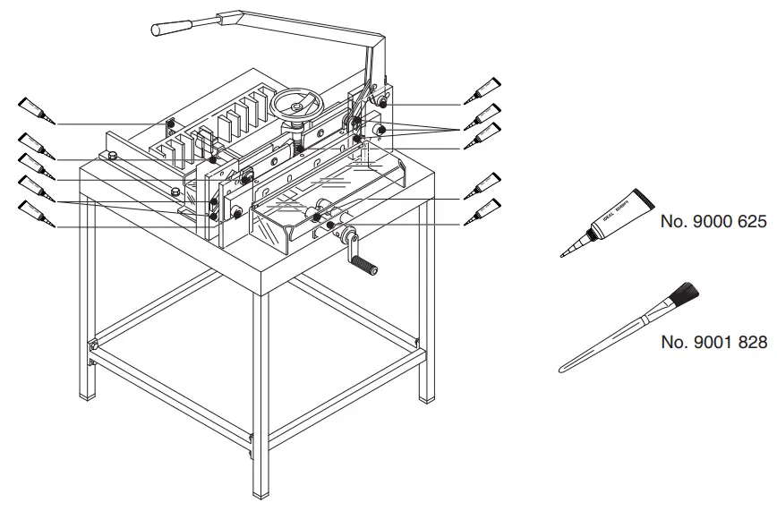 IDEAL 4705 High Performance office Guillotine - FIG 36