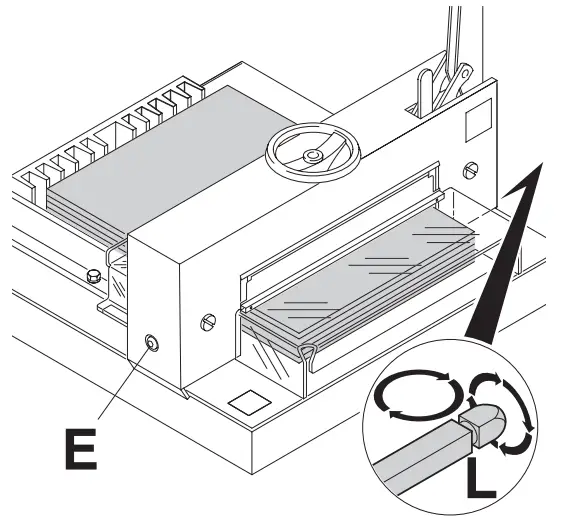IDEAL 4705 High Performance office Guillotine - FIG 40