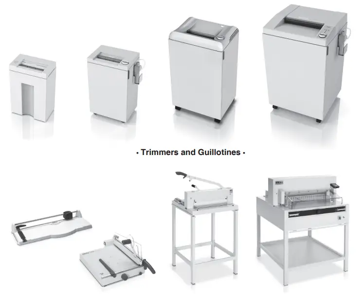 IDEAL 4705 High Performance office Guillotine - FIG 52