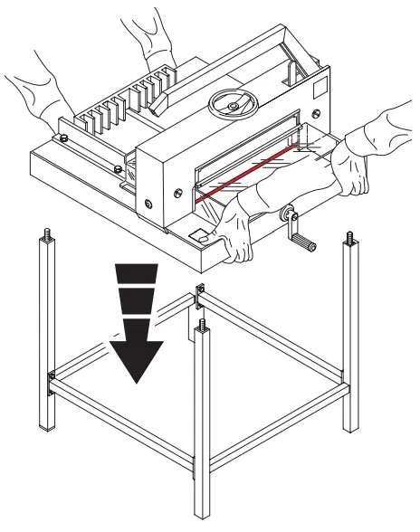 IDEAL 4705 High Performance office Guillotine - FIG 7