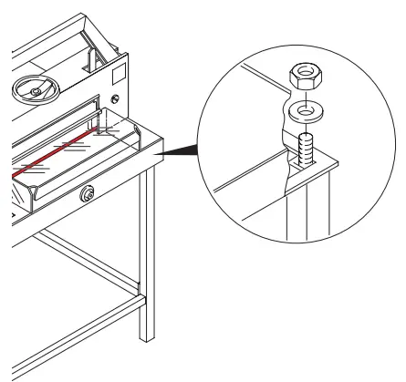 IDEAL 4705 High Performance office Guillotine - FIG 8