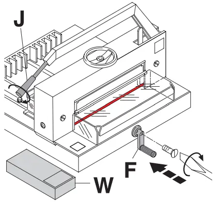 IDEAL 4705 High Performance office Guillotine - FIG 9