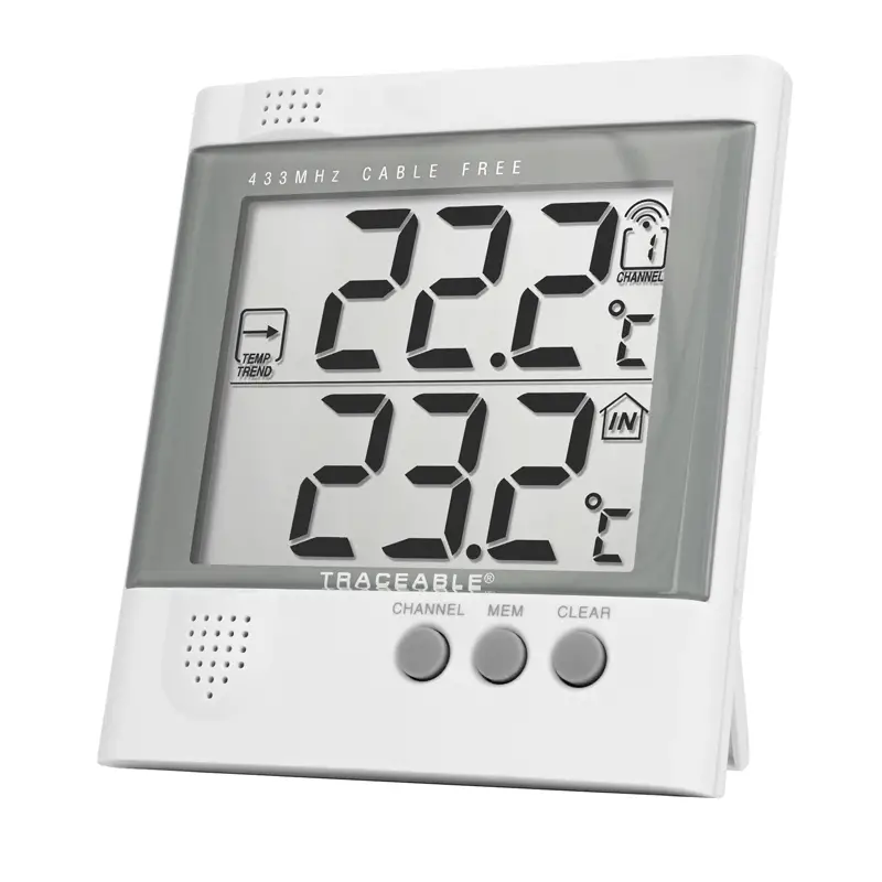 Traceable Radio-signal Remote Thermometer Instructions