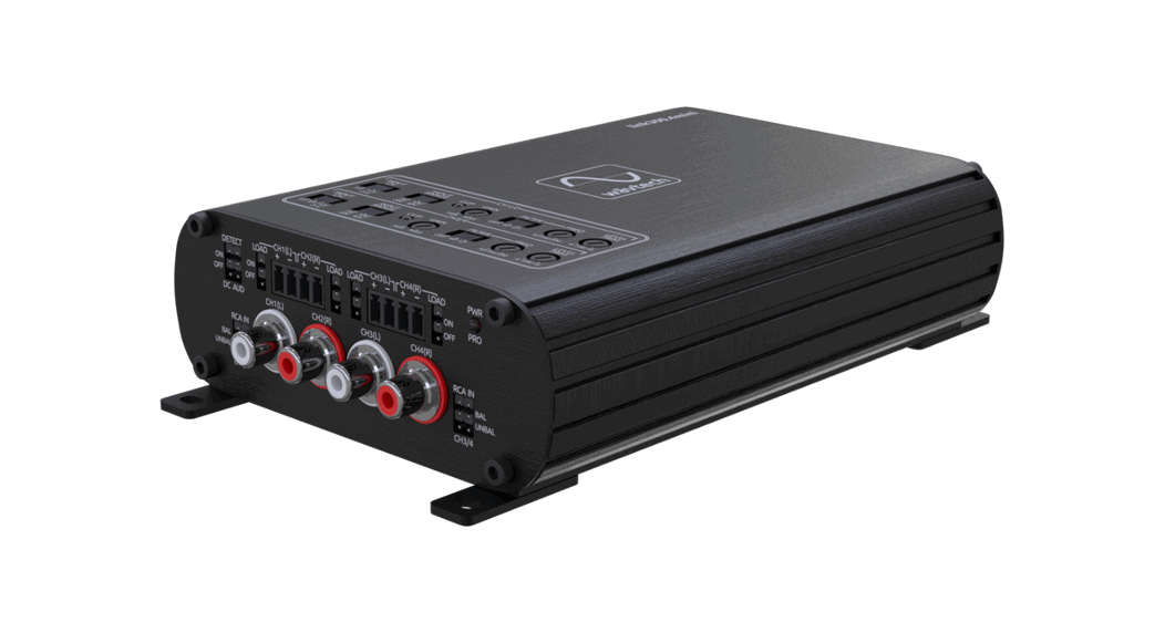 W Vtech Link300.4mini 300w Rms 4-channel Amplifier Owner's Manual