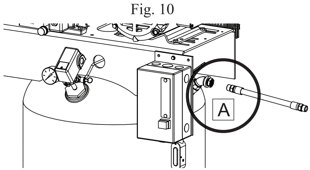 POTTER INS 2500 Nitrogen Generator - Air Tank