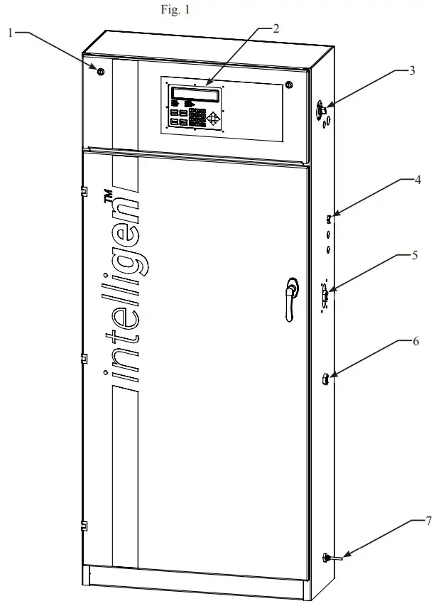 POTTER INS 2500 Nitrogen Generator - Cabinet View