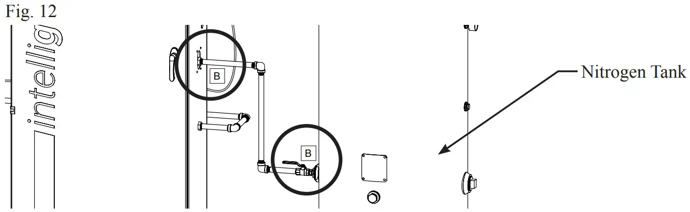 POTTER INS 2500 Nitrogen Generator - Inlet Valve