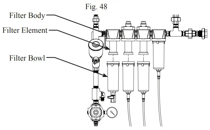 POTTER INS 2500 Nitrogen Generator - filter element