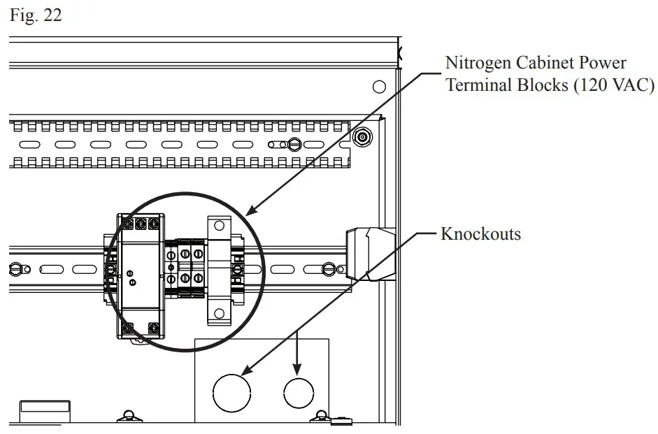 POTTER INS 2500 Nitrogen Generator - low voltage components