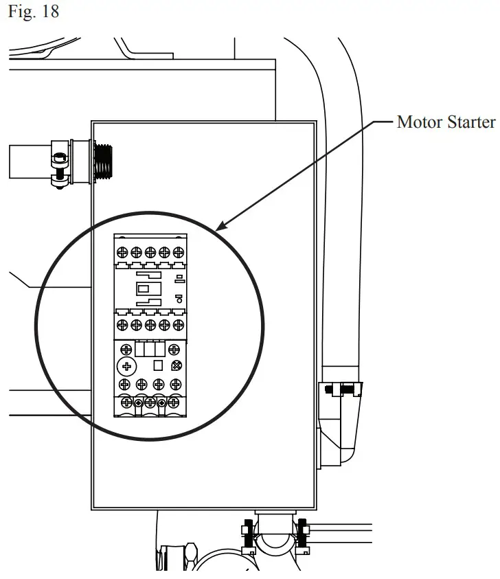 POTTER INS 2500 Nitrogen Generator - wiring connections