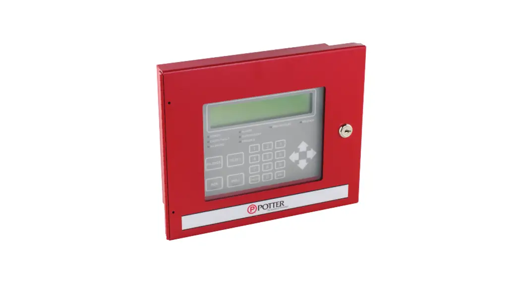 Potter Ra-6500r Lcd Annunciator Owner's Manual