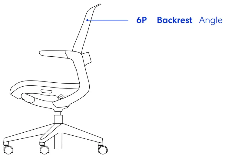SIDIZ T25 Ergonomic Chair Black - Backrest Angle