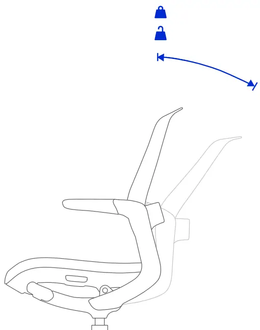 SIDIZ T25 Ergonomic Chair Black - Seat Height3