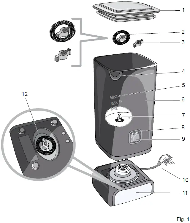 Ariete-2878-Milk-Frother-fig-1
