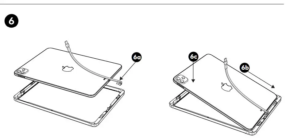 Voix Dame Wall 2.0 Wall Mount for iPad Instruction Manual - How to use 3