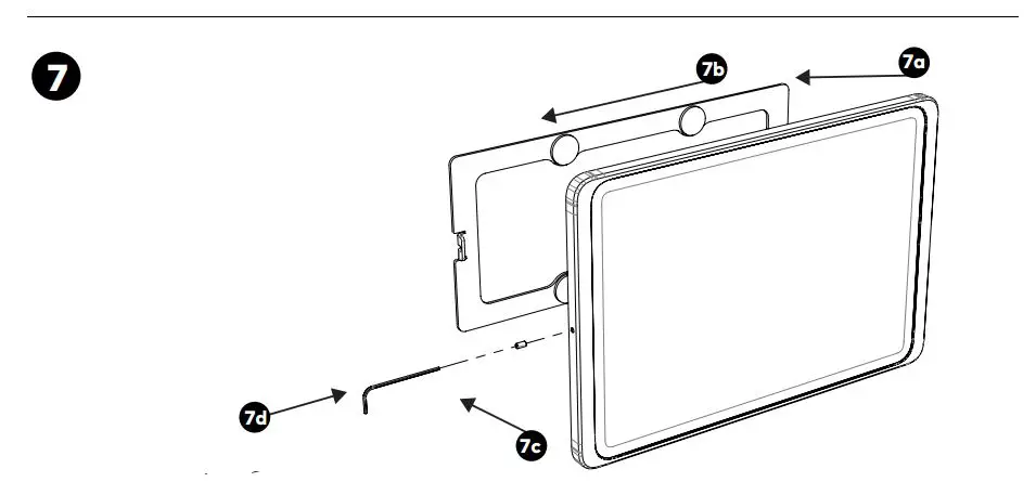 Voix Dame Wall 2.0 Wall Mount for iPad Instruction Manual - How to use 4