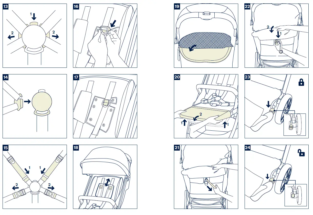 Nuna TRVL Collapsing Lightweight Stroller 2