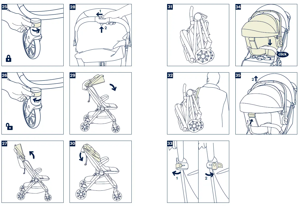 Nuna TRVL Collapsing Lightweight Stroller 3