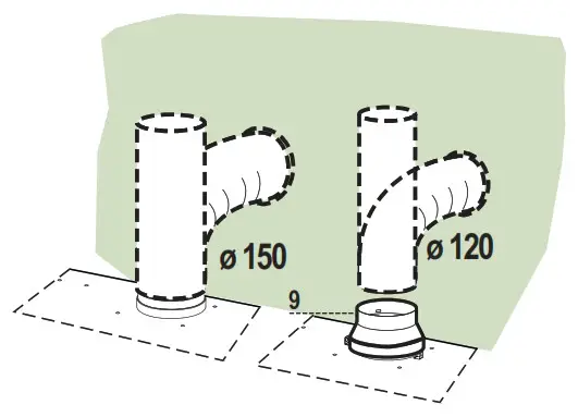 DUCTED VERSION AIR EXHAUST SYSTEM