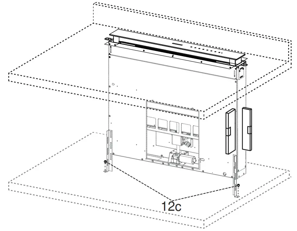 set the Hood Canopy level vertically