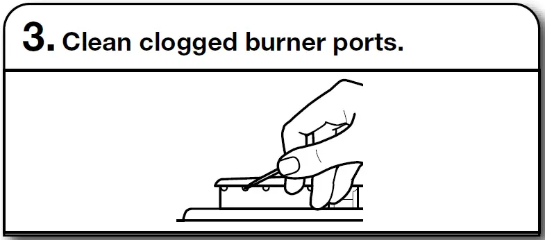 KitchenAid Commercial-Style 48 Inch Built-In Gas Cooktop with 6 Burners and Grid CARE AND CLEANING 2