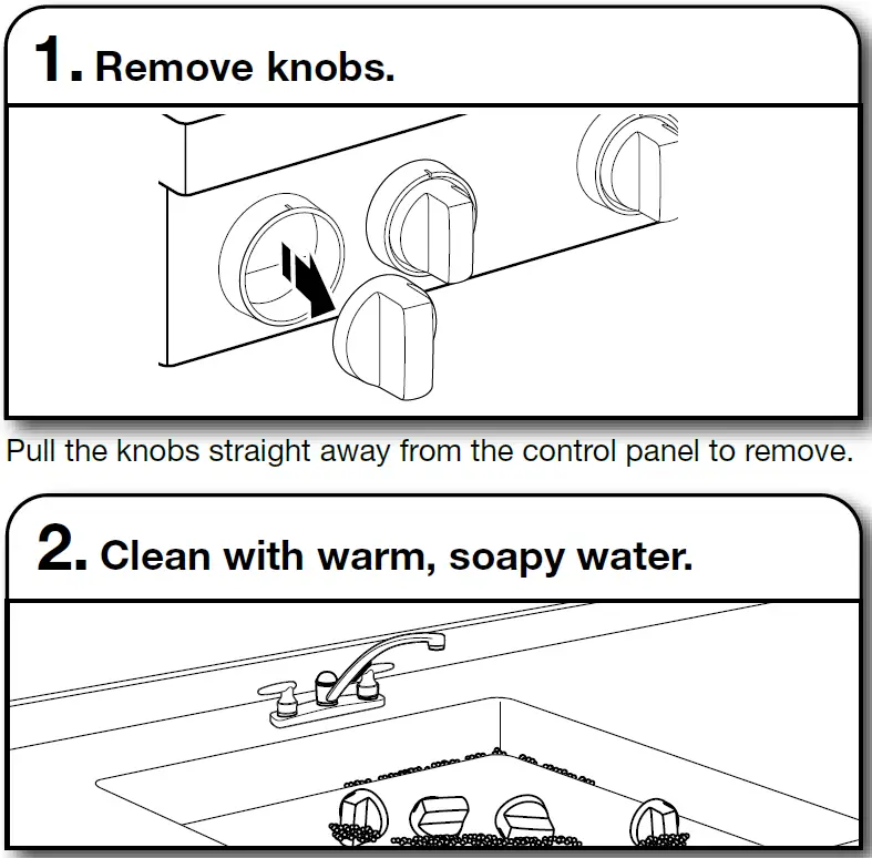 KitchenAid Commercial-Style 48 Inch Built-In Gas Cooktop with 6 Burners and Grid COOKTOP CONTROLS
