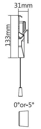 StarTech Display Mount for Stud-less Walls- Side