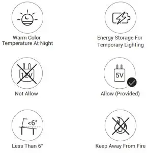 deerdance DL-21-01 LED Desk Lamp - ATTENTION