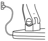 deerdance DL-21-01 LED Desk Lamp - Charging Indicator