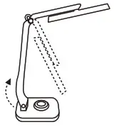 deerdance DL-21-01 LED Desk Lamp - Folding Design