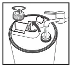 Homedics UHE-WM10 Total Comfort 2 in 1 Humidifier Warm and Cool Mist Instruction - Fill the water tank with clean