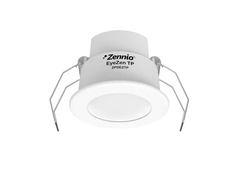 Zennio Zpdeztp Motion Detector With Luminosity Sensor For Ceiling Mounting User Manual