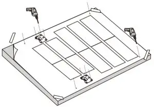 Whirlpool Custom 18 and 24 Wood Door Panel - Pre-drill holes for studs and brackets