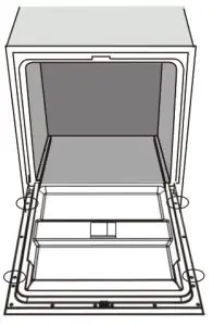 Whirlpool Custom 18 and 24 Wood Door Panel - Secure the door panel