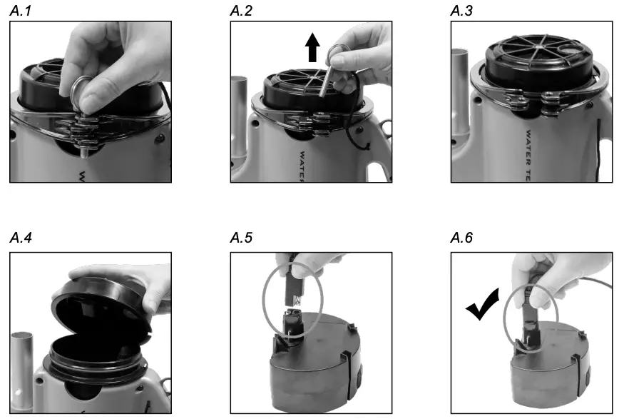 Charging Your Cleaner Figure A. 1 to A. 6