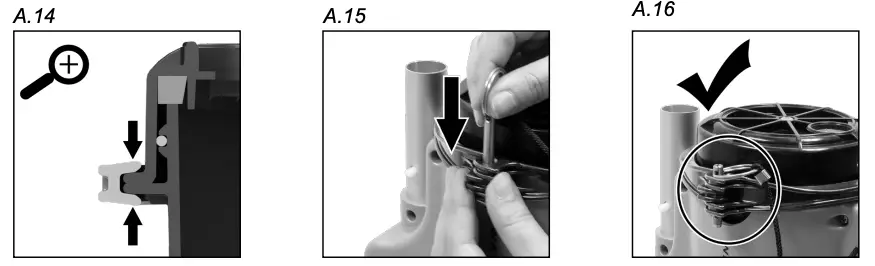 Charging Your Cleaner Figure A. 14 to A. 16