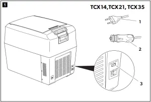DOMETIC TCX14, TCX21, TCX35 - Fig. 1