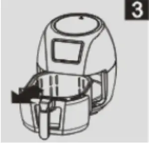 Zenchef AF10 1400W Air Fryer - fig4