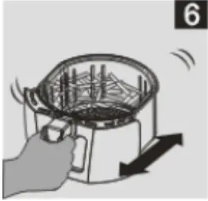 Zenchef AF10 1400W Air Fryer - fig7