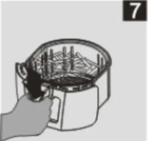 Zenchef AF10 1400W Air Fryer - fig8