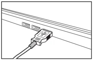 USB connection
